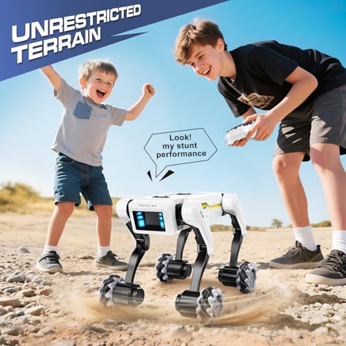 Smart Robot Dog with Wheels