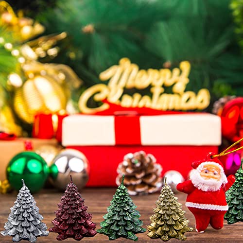 Christmas Tree Candle Molds Silicone