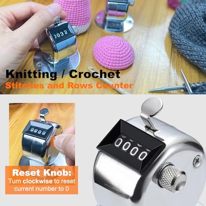 Stitch Counters for Knitting and Crocheting