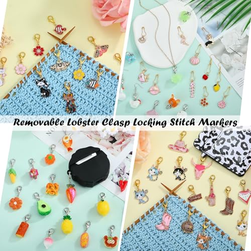 Fish Knitting Stitch Markers for Crocheting (16 Count)