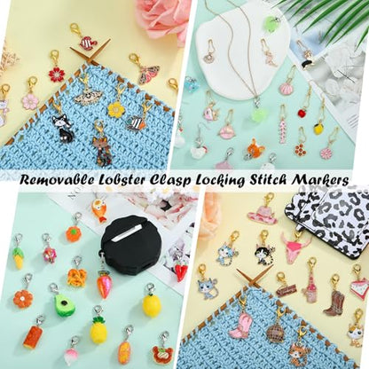 Fish Knitting Stitch Markers for Crocheting (16 Count)