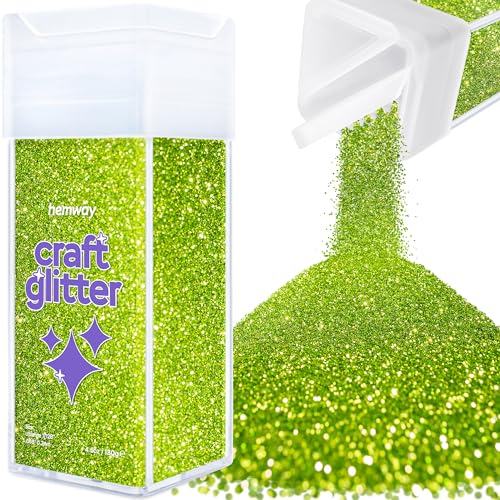 Craft Glitter Shaker Lime Green 110g Ultrafine (4.5 Ounce)