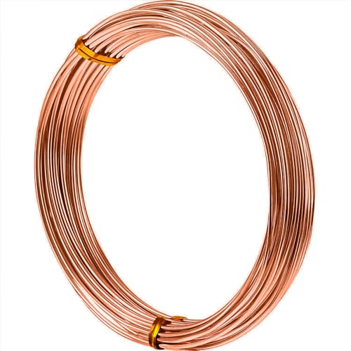 Aluminum Craft Wire for Sculpting Armature Bendable Craft Wire for DIY Jewelry Making (32.8 Foot)