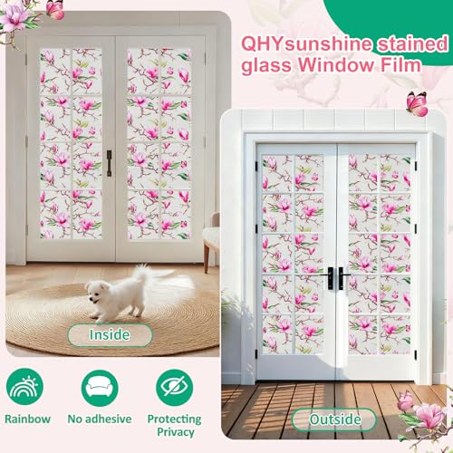 Window Privacy Film Stain Glass Window Film Rainbow Window Film Window clings Non
