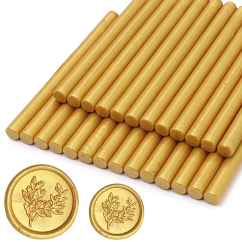 Gold Wax Seal Sticks 26pcs