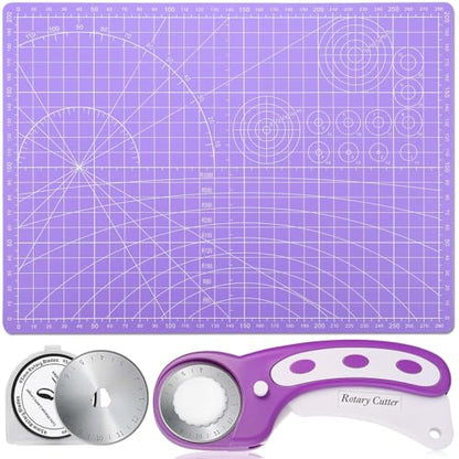 Rotary Fabric Cutter and Mat Set