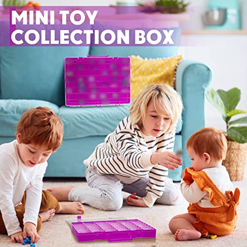 2 Pcs 48 Grids Plastic Bead Organizer Box with Divider (2 Count)