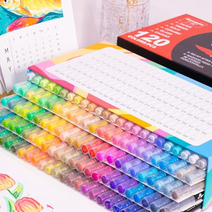 Acrylic Paint Markers (120 Count)
