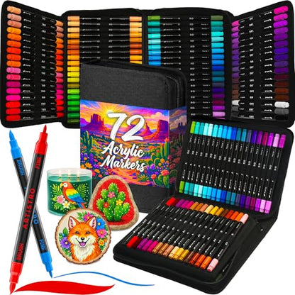 Acrylic Paint Markers (72 Count)
