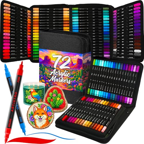 Acrylic Paint Markers (72 Count)