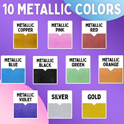 Metallic Liquid Chalk Markers Fine Tip