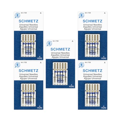 Universal Sewing Machine Needles (25 Count)