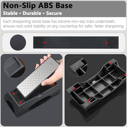 Diamond Sharpening Stone Set (5 Count)