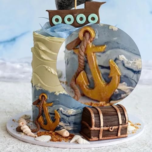 1Pcs Anchor Chocolate Fondant Mold