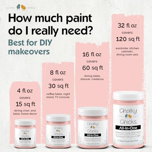 Sweet 16 32 Fl Oz Chalk Paint for Furniture All in One