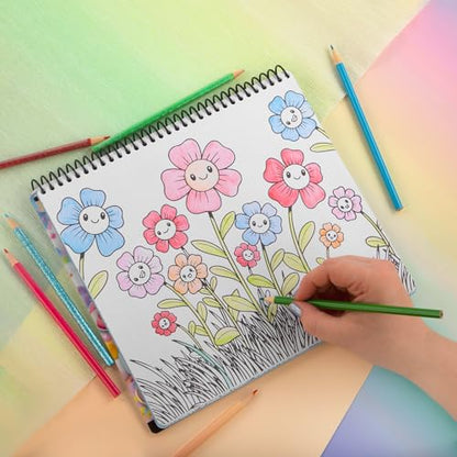 Chill Axolotl Coloring & Collage Activity Set