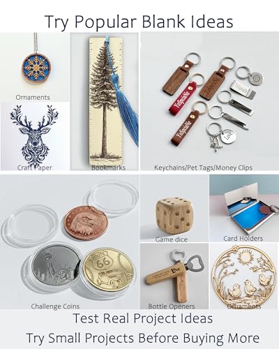 Laser Engraving Material Kit (143 Count)