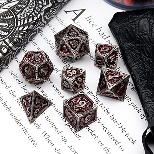 Metal DND Dice Set