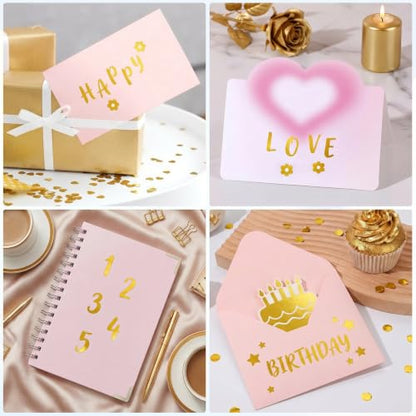 576 Pcs 8 Sheets Letters Stickers Vinyl Alphabet Number Decals Back to School Supplies for Water Bottles Cups Mailbox Scrapbooking Bulletin Board Classroom Decor