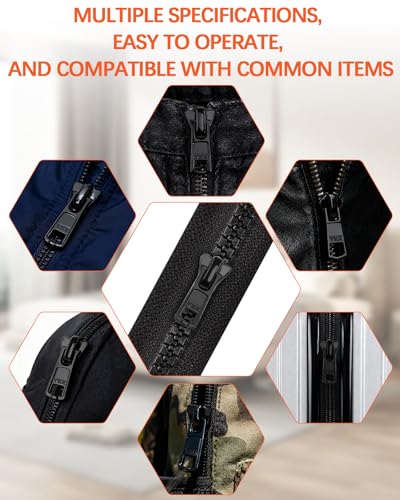 Zipper Repair Kit for YKK Metal (31 Count)
