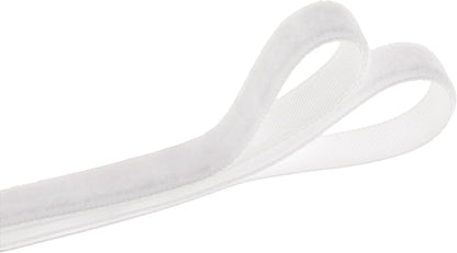 Vintage White Velvet Ribbon Christmas Ribbon for Gift Wrapping Crafts Christmas Tree Ornaments Garland Decorations, 5/8 Inch X 25Yd - Crafty Corner