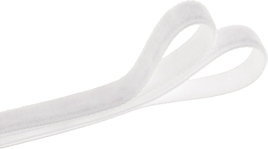 Vintage White Velvet Ribbon, 3/8 Inch X 25Yd - Crafty Corner