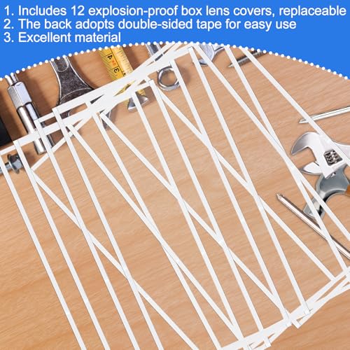 24 Pack Abrasive Blasting Cabinet Lens Cover