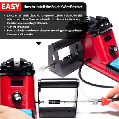 926 III 110W Soldering Iron Station Kit with LED Display