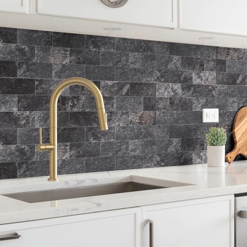 100 Pieces Peel and Stick Backsplash for Kitchen (12.5 Sq Ft)