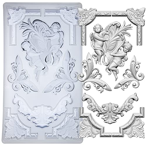 Art Mold for Polyclay Air Dry Clay Plaster