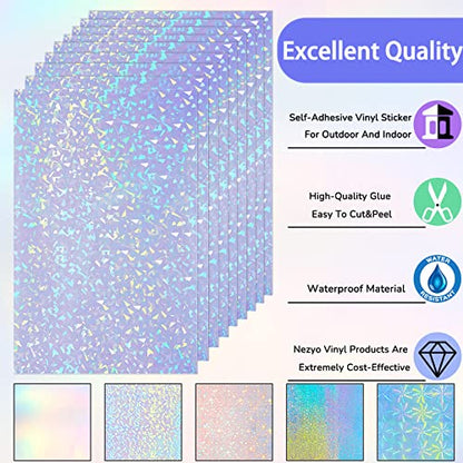 60 Sheets Holographic Laminate Sheets
