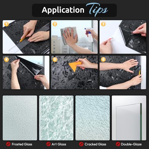 Total Blackout Window Film (14.37 Sq Ft)