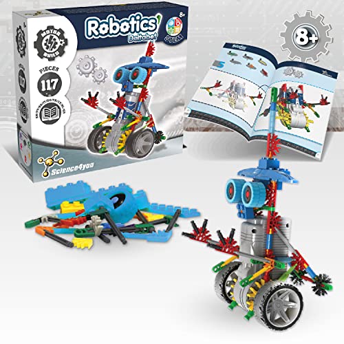 Deltabot Robot Toy Kit for Kids Age 8