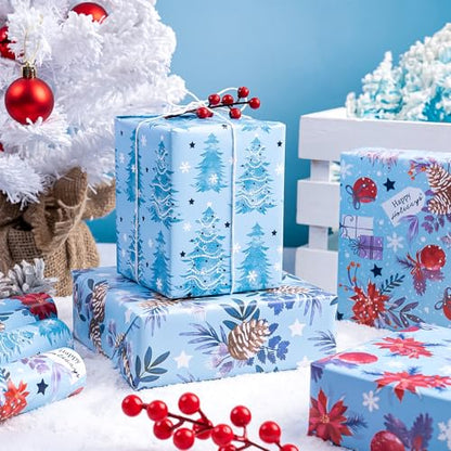 30 Inch Christmas Wrapping Paper Roll