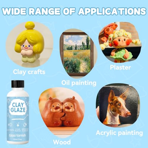 100ml Air Dry Clay Glaze