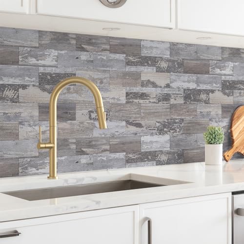4 Pieces Peel and Stick Backsplash for Kitchen