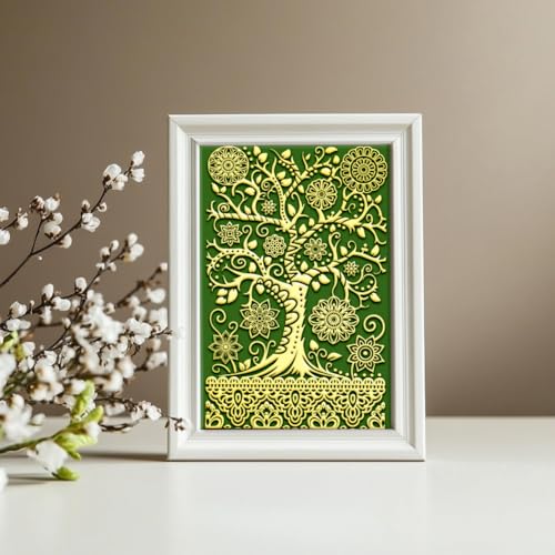 16 Sheets 16 Styles Retro Lace Polymer Clay Texture Mat Mandala Tree Modeling Pattern Pad Bohemian Texture Sheets for Polymer Clay Making Earrings Jewerly Tools