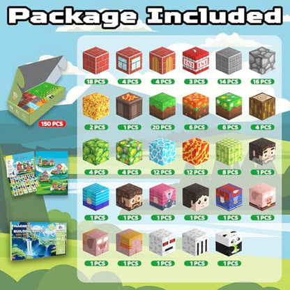 Magnetic Blocks (150 Count)