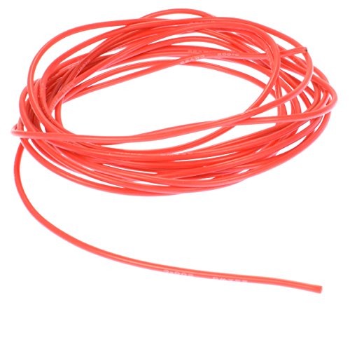 10' Red 22 Gauge Super Flexible High Strand Battery