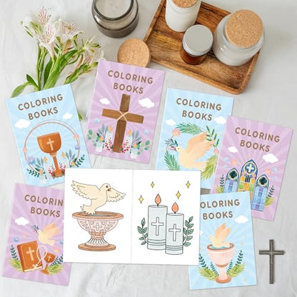 Catholic Coloring Books for Kids (24 Count)