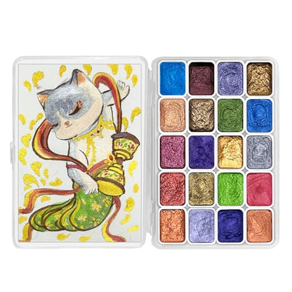 Mini Forestry Shifting Watercolor Painting Set