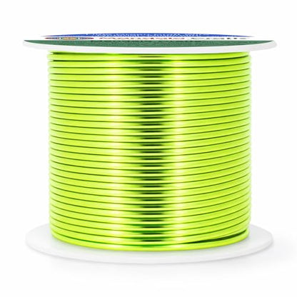 16 Gauge Lime Green Anodized Aluminum Craft Wire
