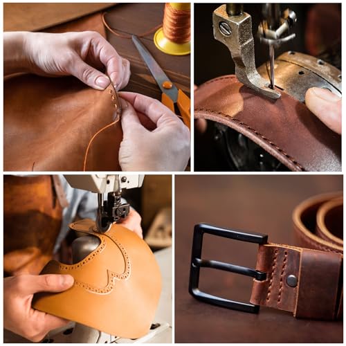 Flat Leather Sewing Waxed Thread