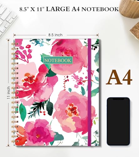 Spiral Notebook Journal 8.5” x 11”