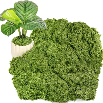 Fake Green Moss for Potted Plants