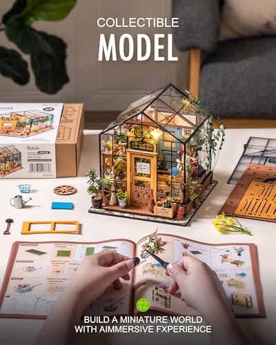 DIY Miniature Greenhouse Kits for Adults