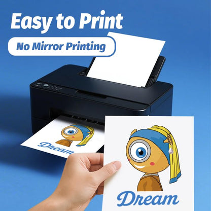 Heat Transfer Paper for Laser & Inkjet Printer