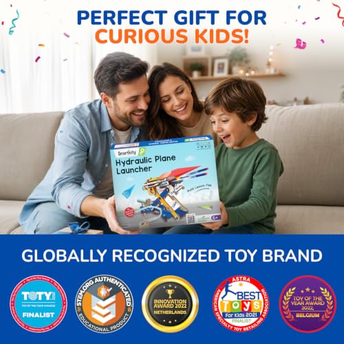 2in1 Hydraulic Aeroplane & Dart Launcher for Kids 6