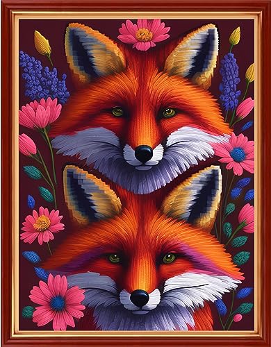 Stamped Cross Stitch Kits Full Range of Embroidery Patterns Starter Kits for Beginners Adult DIY Cross Stitches Needlepoint Kits 11CT