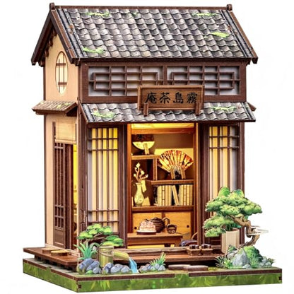 Japanese Book Nook Kit Miniature Tea House